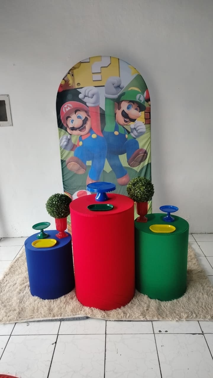 Festa Prata Super Mário - Thaís Rodrigues Severiano Laginestra