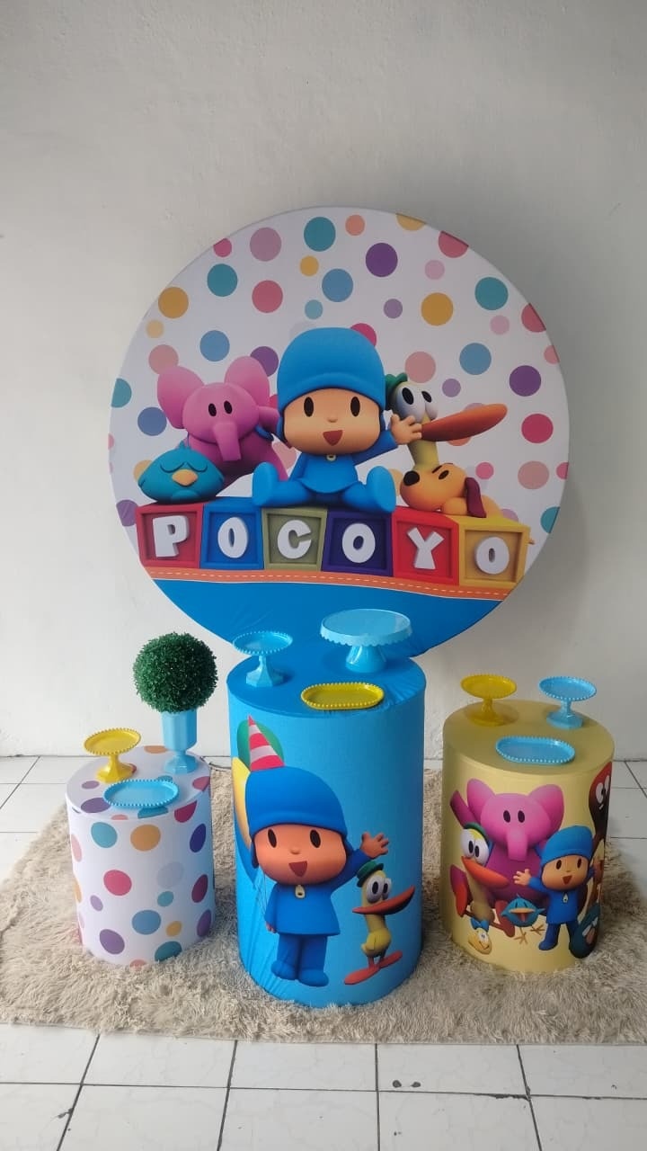 Festa Prata Pocoyo - Thaís Rodrigues Severiano Laginestra