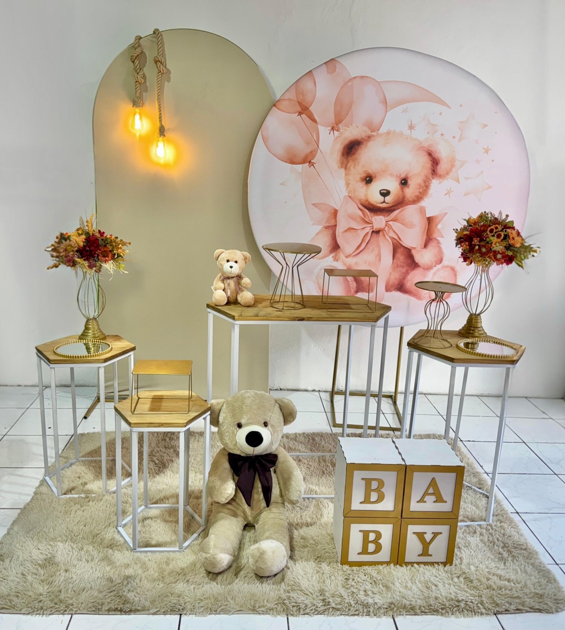 Festa Chá de Bebê Urso - Thaís Rodrigues Severiano Laginestra
