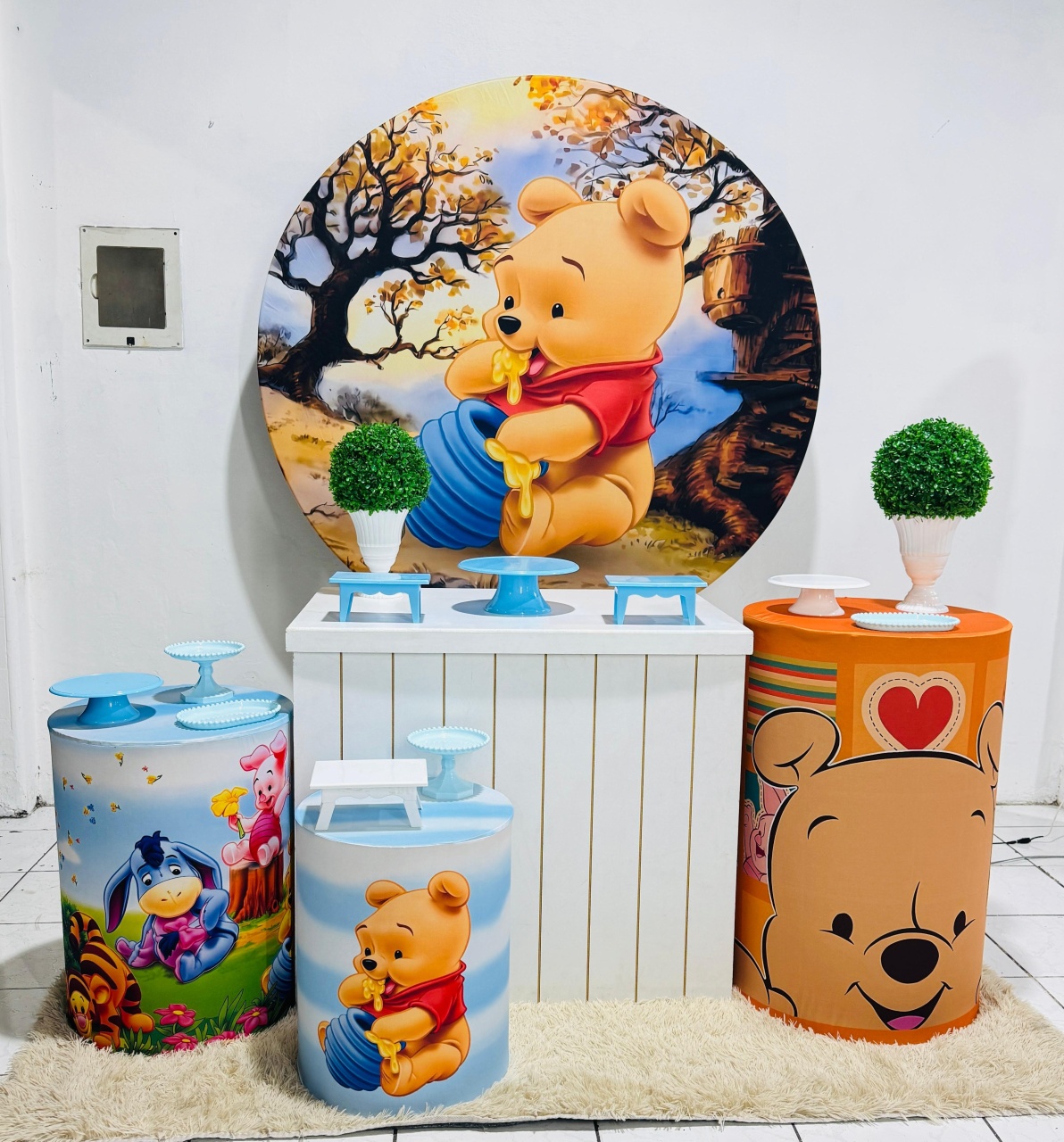 Festa Ouro Ursinho Pooh - Thaís Rodrigues Severiano Laginestra