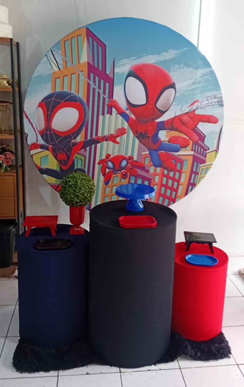 Festa Prata Spider E Seus Amigos  - Thaís Rodrigues Severiano Laginestra