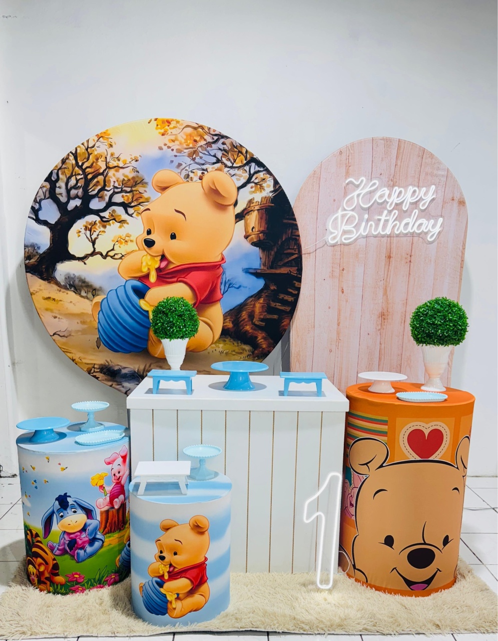 Festa Diamante Ursinho Pooh - Thaís Rodrigues Severiano Laginestra