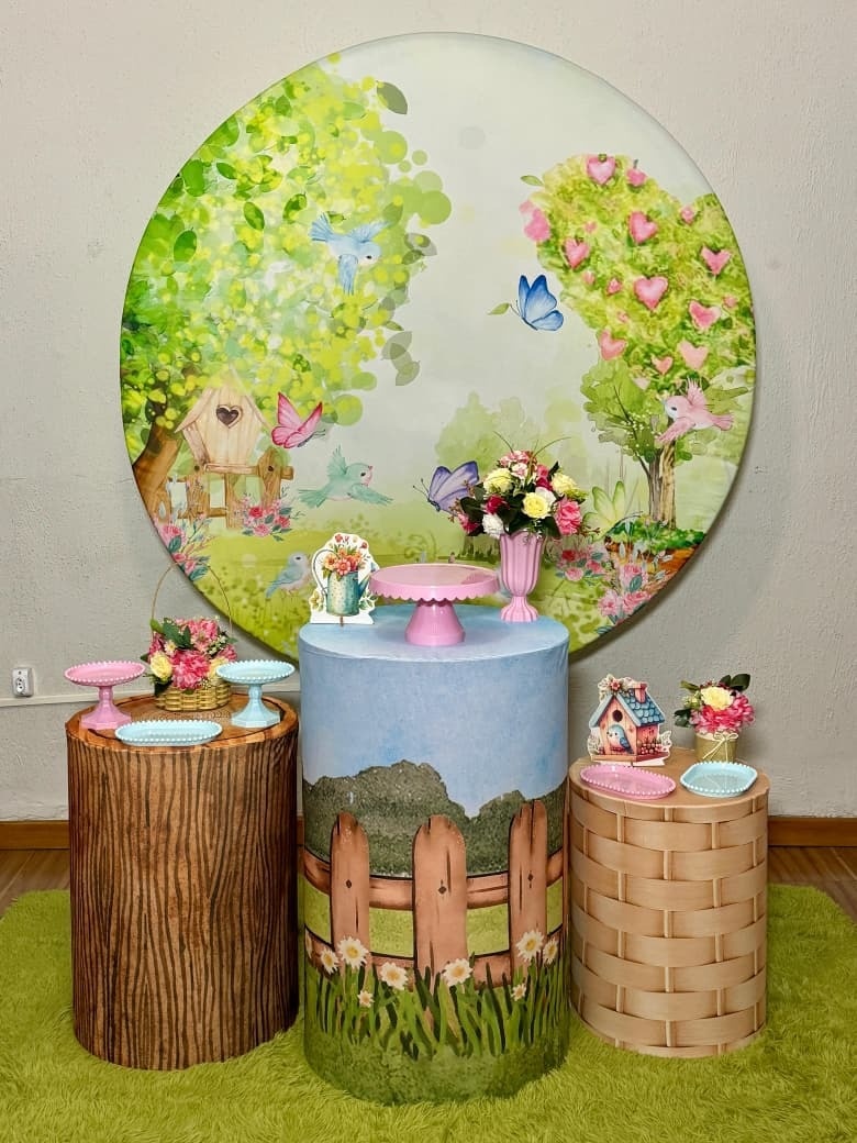 Festa Prata Jardim Encantado  - Thaís Rodrigues Severiano Laginestra