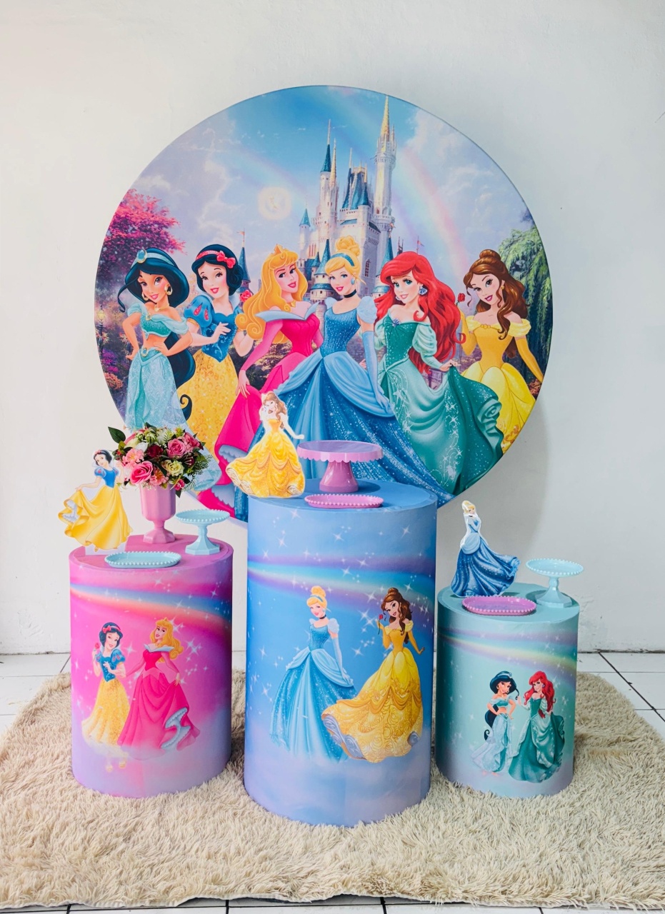 Festa Prata Princesas - Thaís Rodrigues Severiano Laginestra