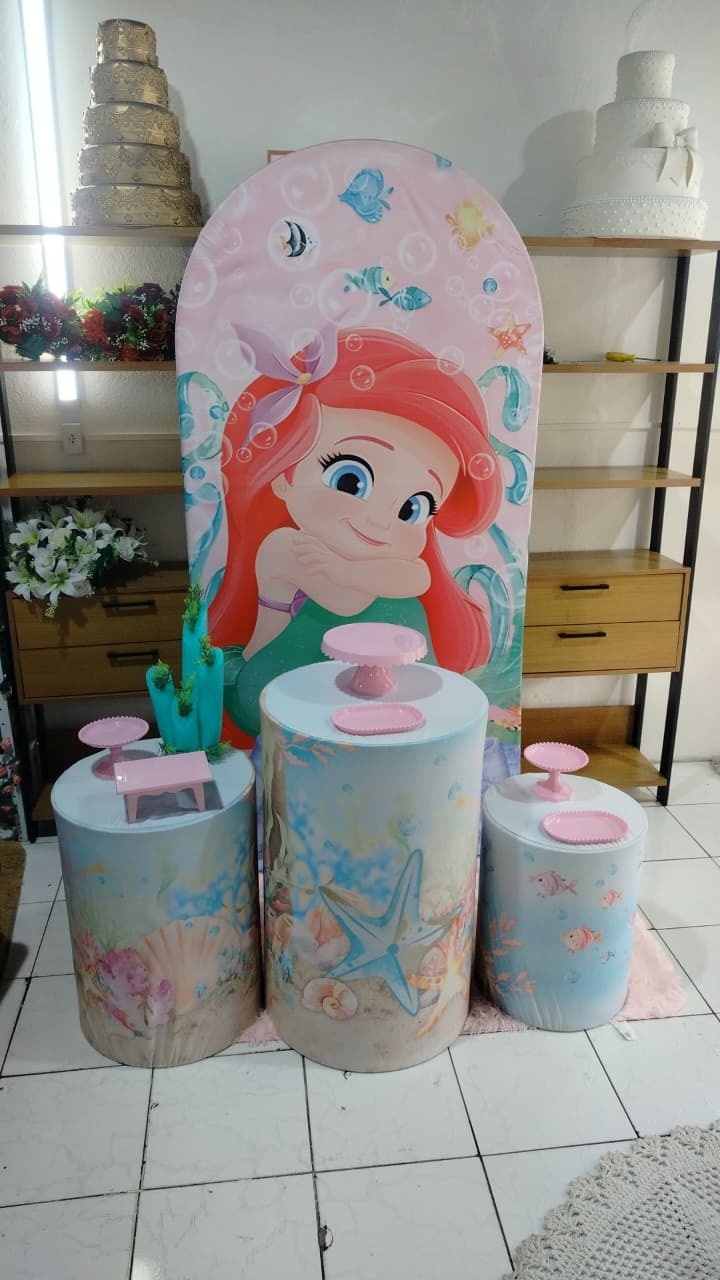 Festa Prata Pequena Sereia - Thaís Rodrigues Severiano Laginestra
