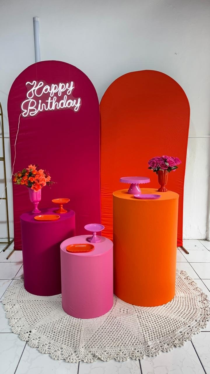 Festa Laranja E Rosa  - Thaís Rodrigues Severiano Laginestra