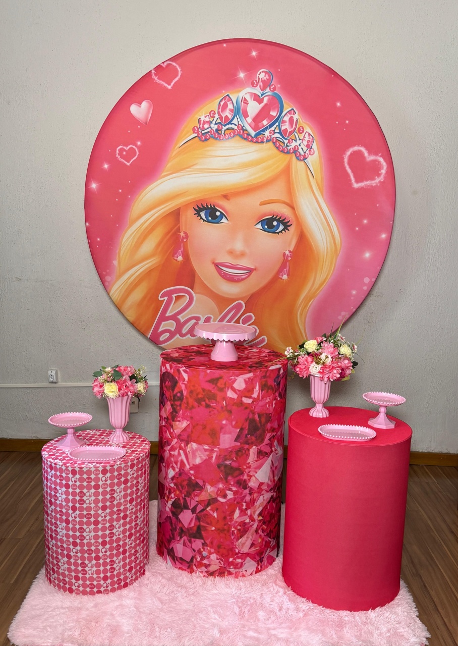 Festa Prata Barbie  - Thaís Rodrigues Severiano Laginestra