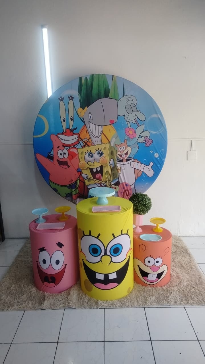 Festa Prata Bob Esponja  - Thaís Rodrigues Severiano Laginestra