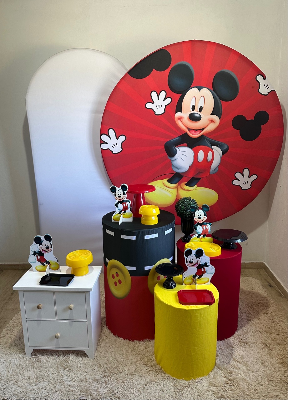 Kit Ouro Mickey Vermelho   - Fernanda da Silveira Cavalheiro 