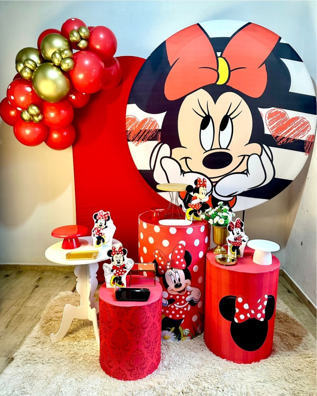 Kit Minnie Ouro - Fernanda da Silveira Cavalheiro 