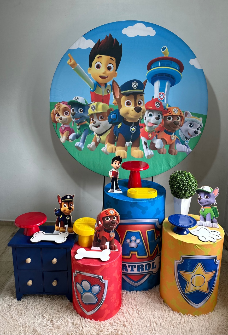 Kit Prata Patrulha Canina  - Fernanda da Silveira Cavalheiro 