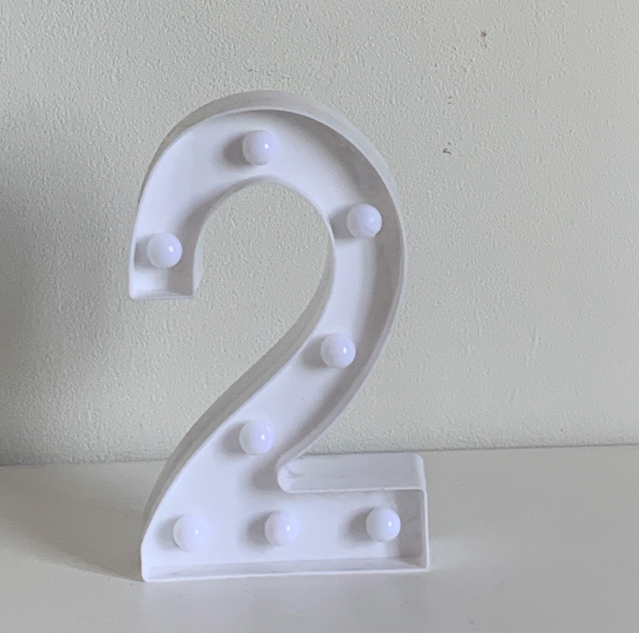 Numeral Led 2 - Fernanda da Silveira Cavalheiro 