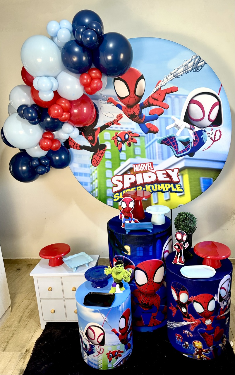 Kit Prata Homem Aranha E Seus Amigos - Fernanda da Silveira Cavalheiro 