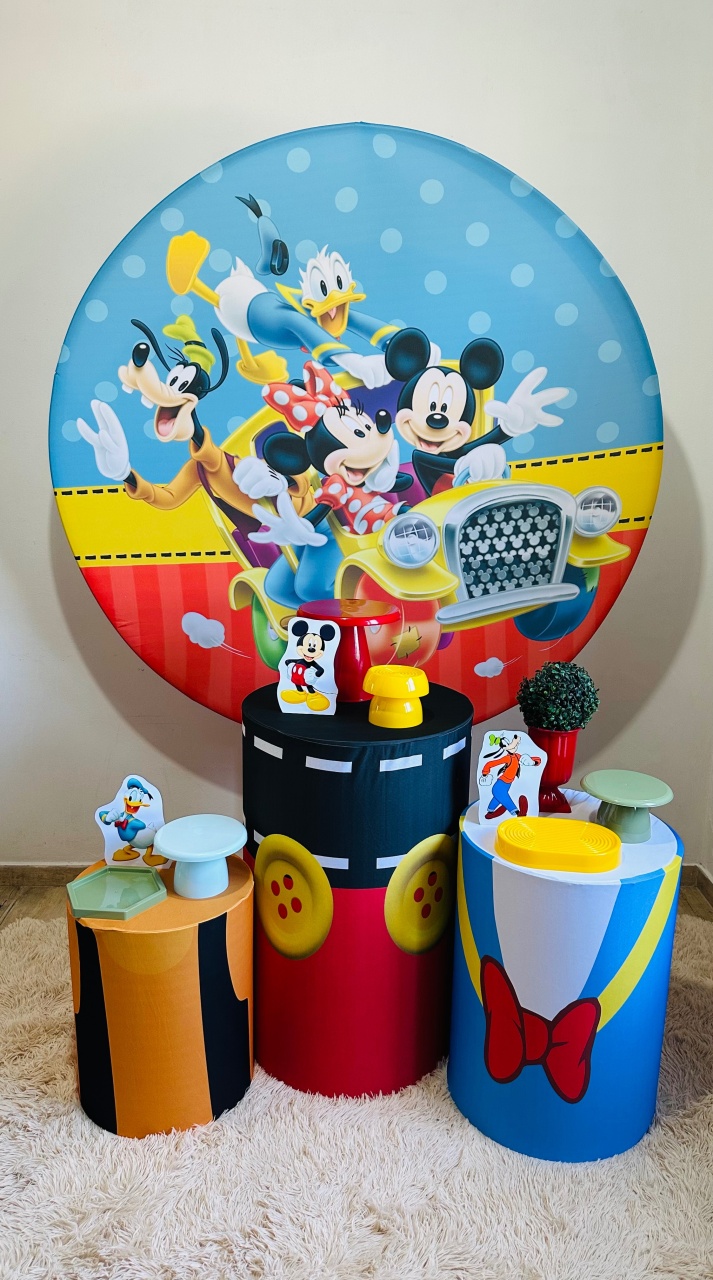 Kit Bronze Mickey E Sua Turma  - Fernanda da Silveira Cavalheiro 