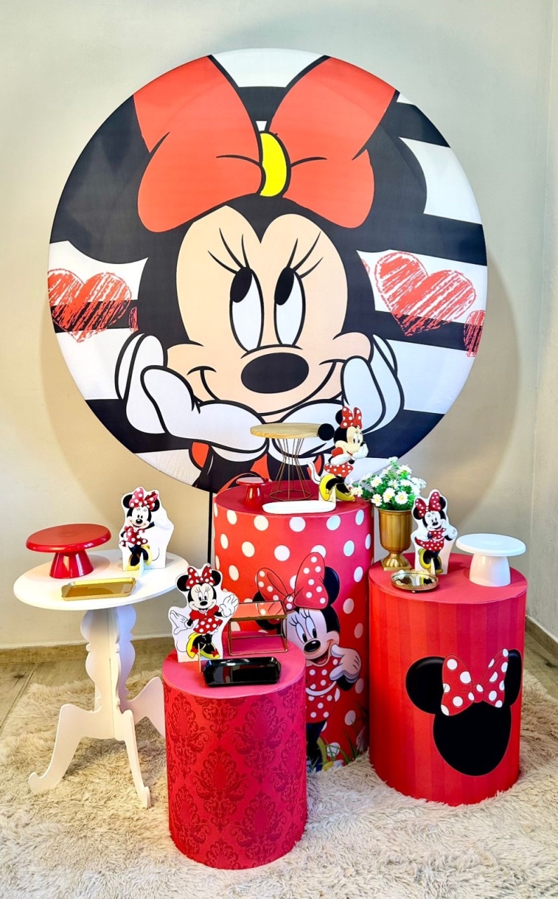 Kit Minnie Prata - Fernanda da Silveira Cavalheiro 