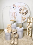 Kit Ouro Urso Com Balão - imagem 2