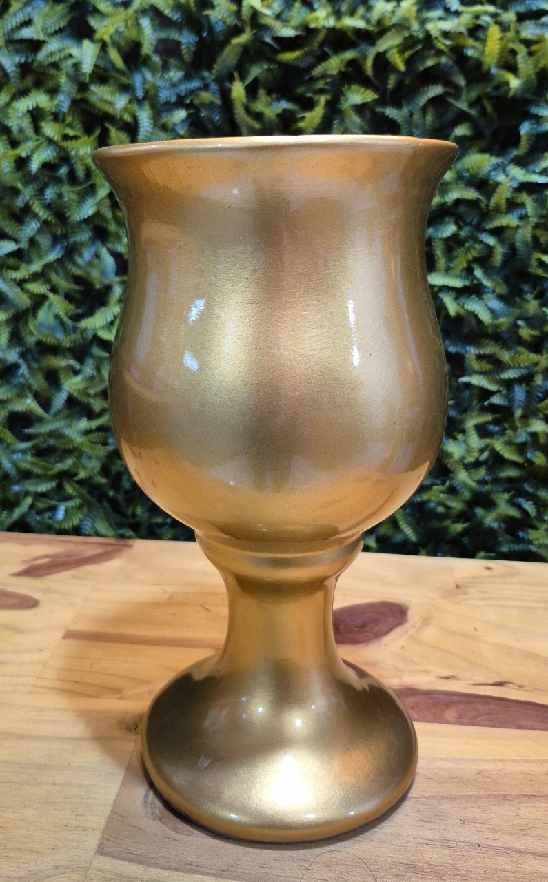Vaso Bojo Dourado  - Festa Design 