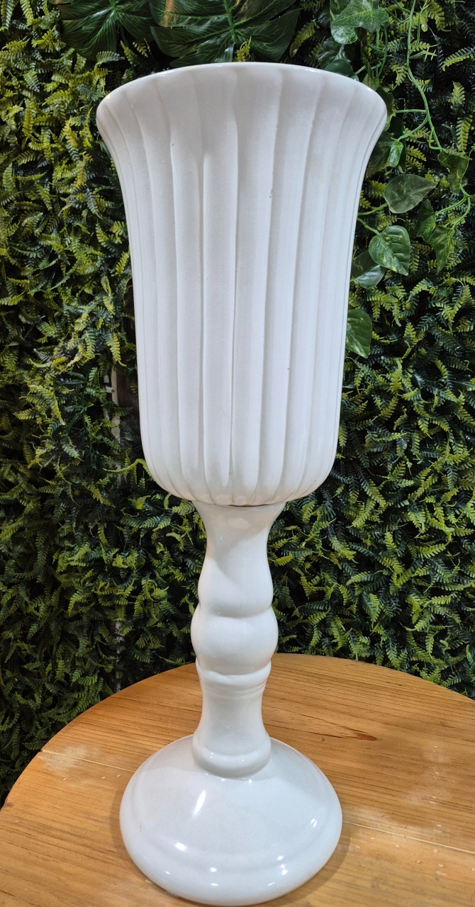 Vaso Cerâmica Tulipa Longo - Festa Design 