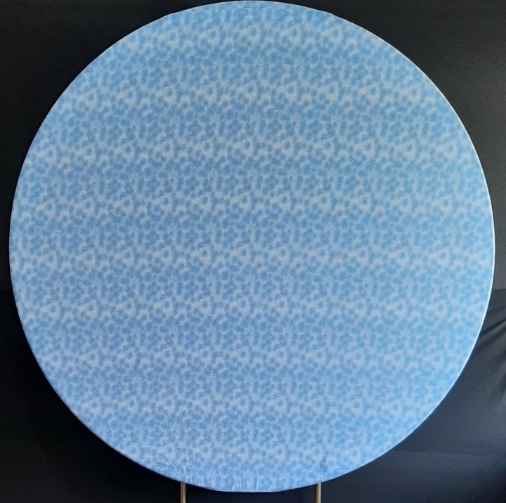 Painel Sublimado Azul (Tipo Nuvem) - Três Marias Festas