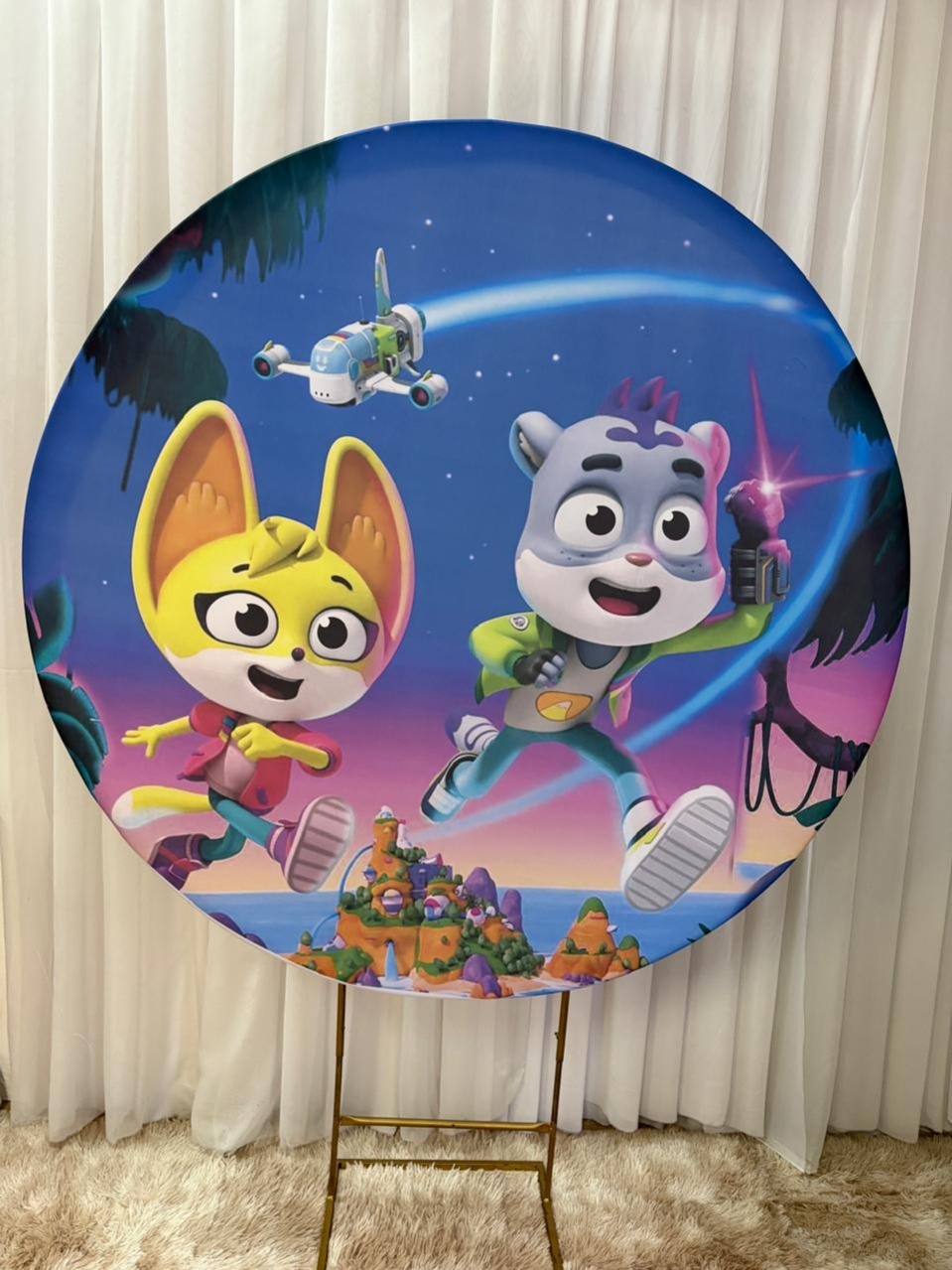 Painel Sublimado Mistérios Animais - Três Marias Festas
