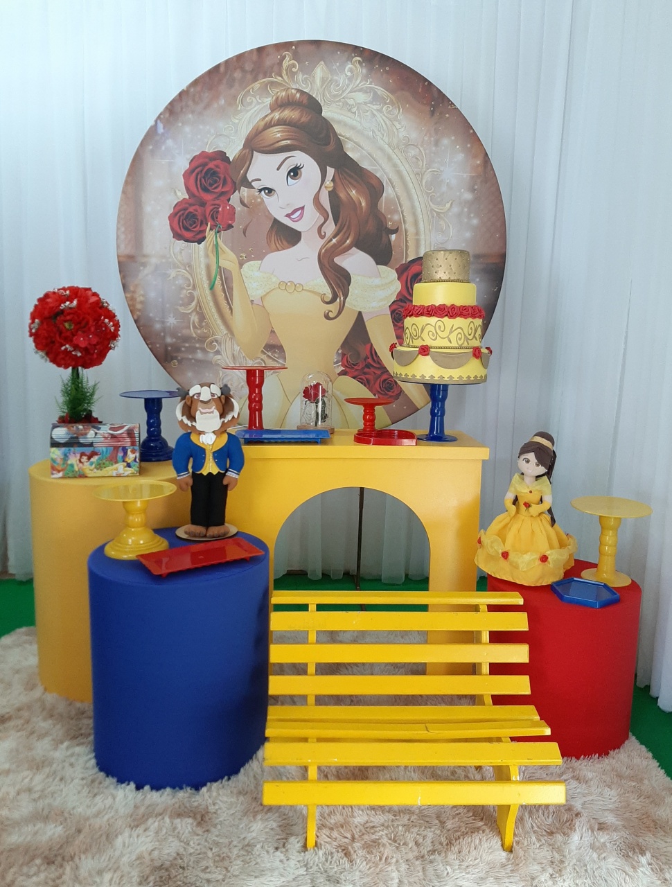 Princesa Bela E A Fera - Três Marias Festas