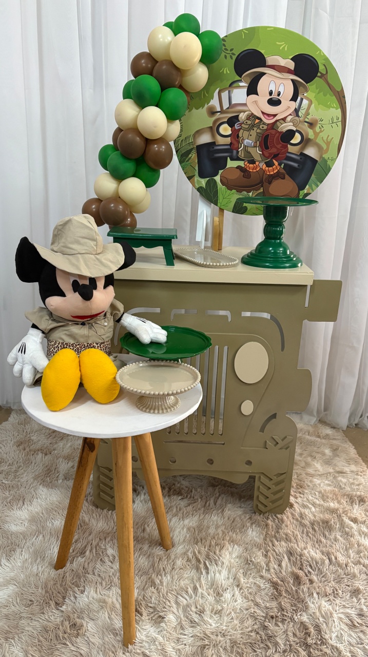 Mickey Safari - Mini - Três Marias Festas