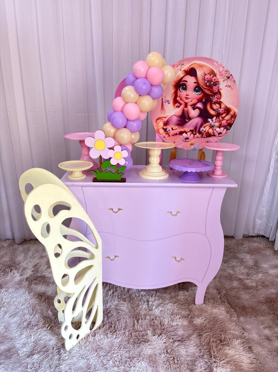 Mini Kit Rapunzel (Mod2) - Três Marias Festas