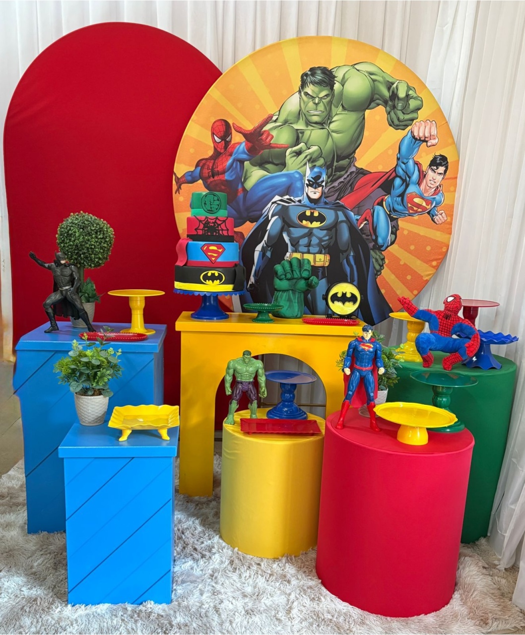 Heróis E Vingadores (Mod2) - Três Marias Festas