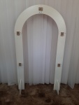 Painel Portal Mdf Vermelho - imagem 3