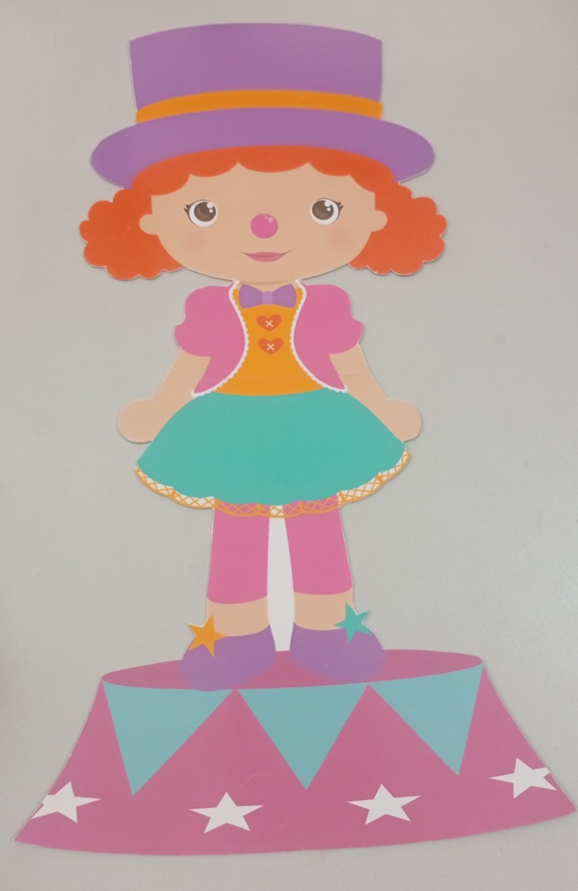 Display Simples - Circo Rosa Mod5 - Três Marias Festas