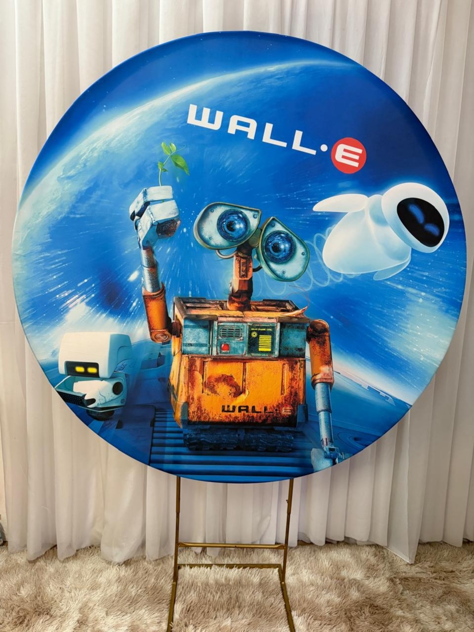 Painel Sublimado Wall-E - Três Marias Festas