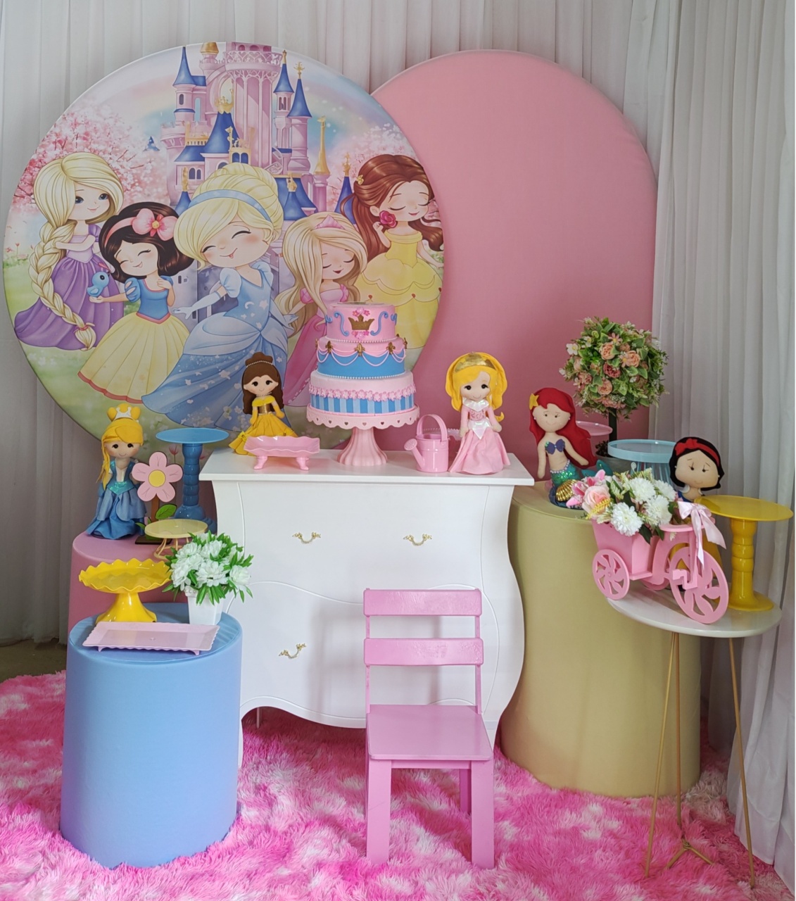 Princesas Baby Mod2 - Três Marias Festas