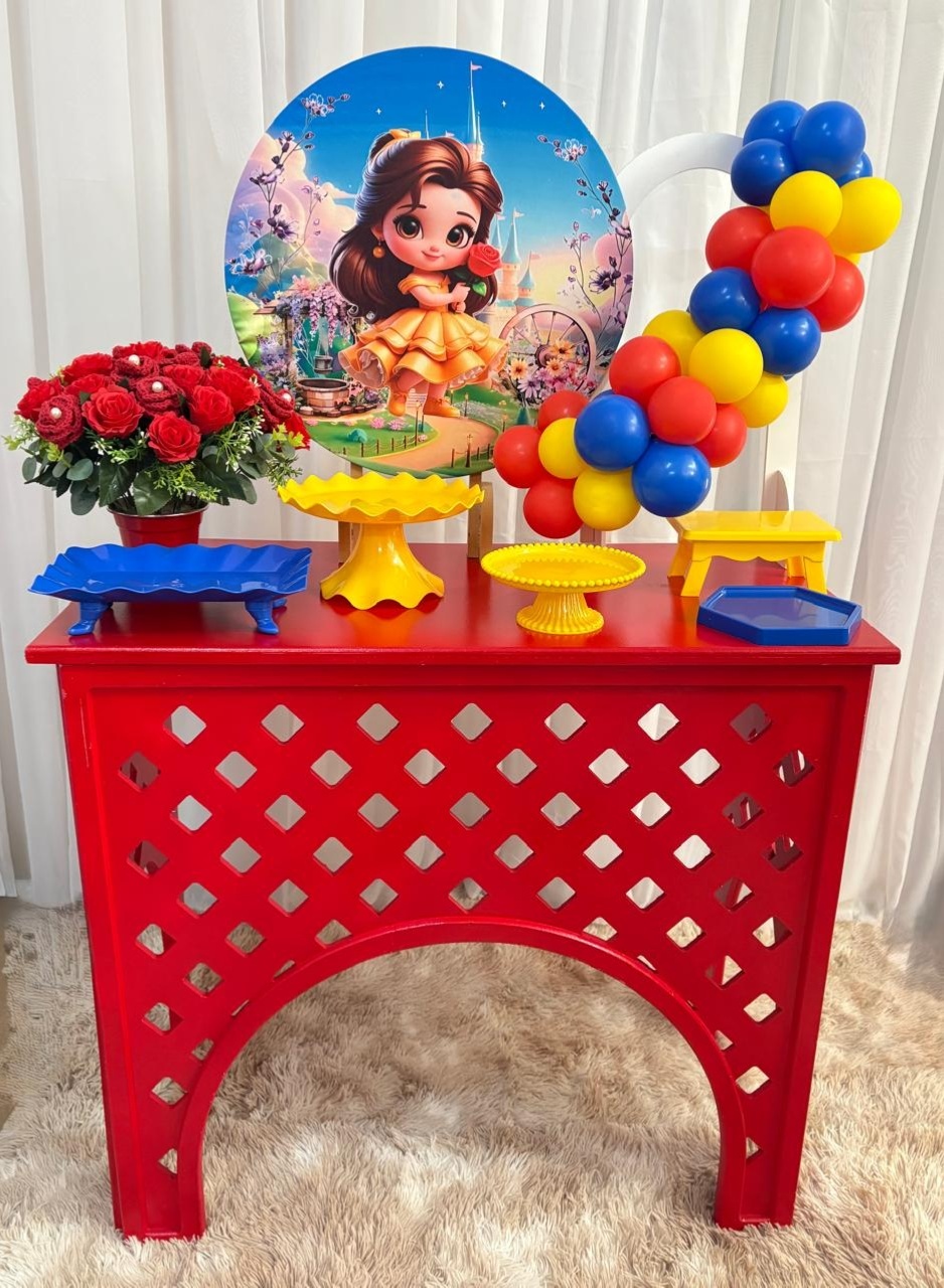 Mini Kit Princesa Bela (Ia) - Três Marias Festas