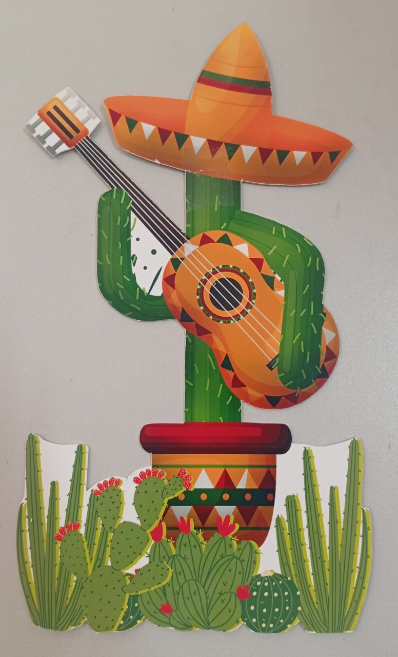 Display Ps -  Caveira Mexicana Mod4 - Três Marias Festas