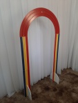 Painel Portal Mdf Vermelho - imagem 2