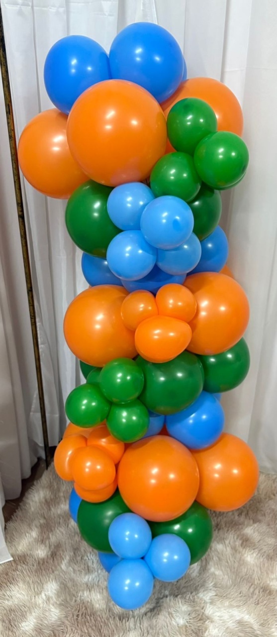 Mini Arco Balões 1,20 Metros - Três Marias Festas
