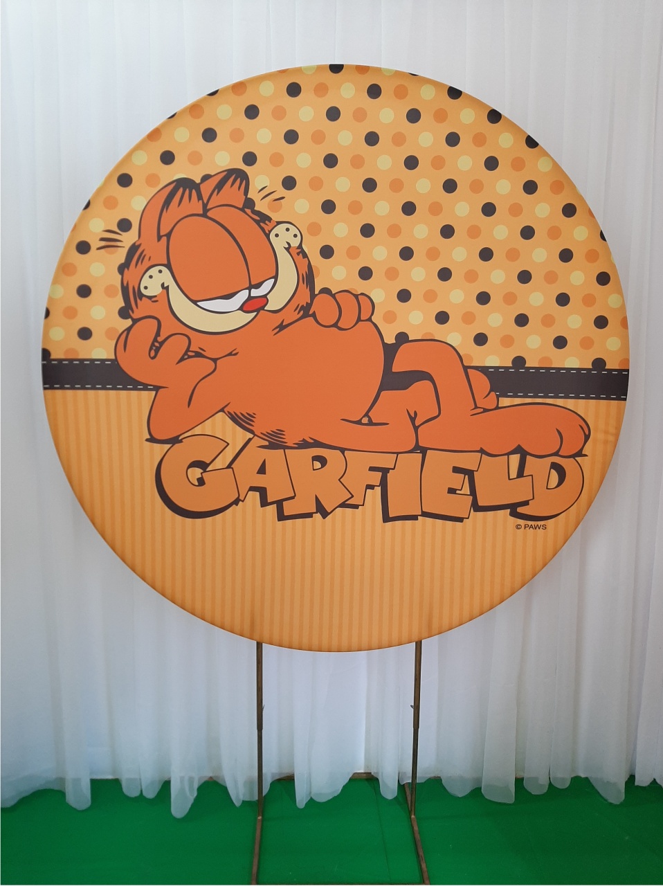 Painel Sublimado Garfield - Três Marias Festas