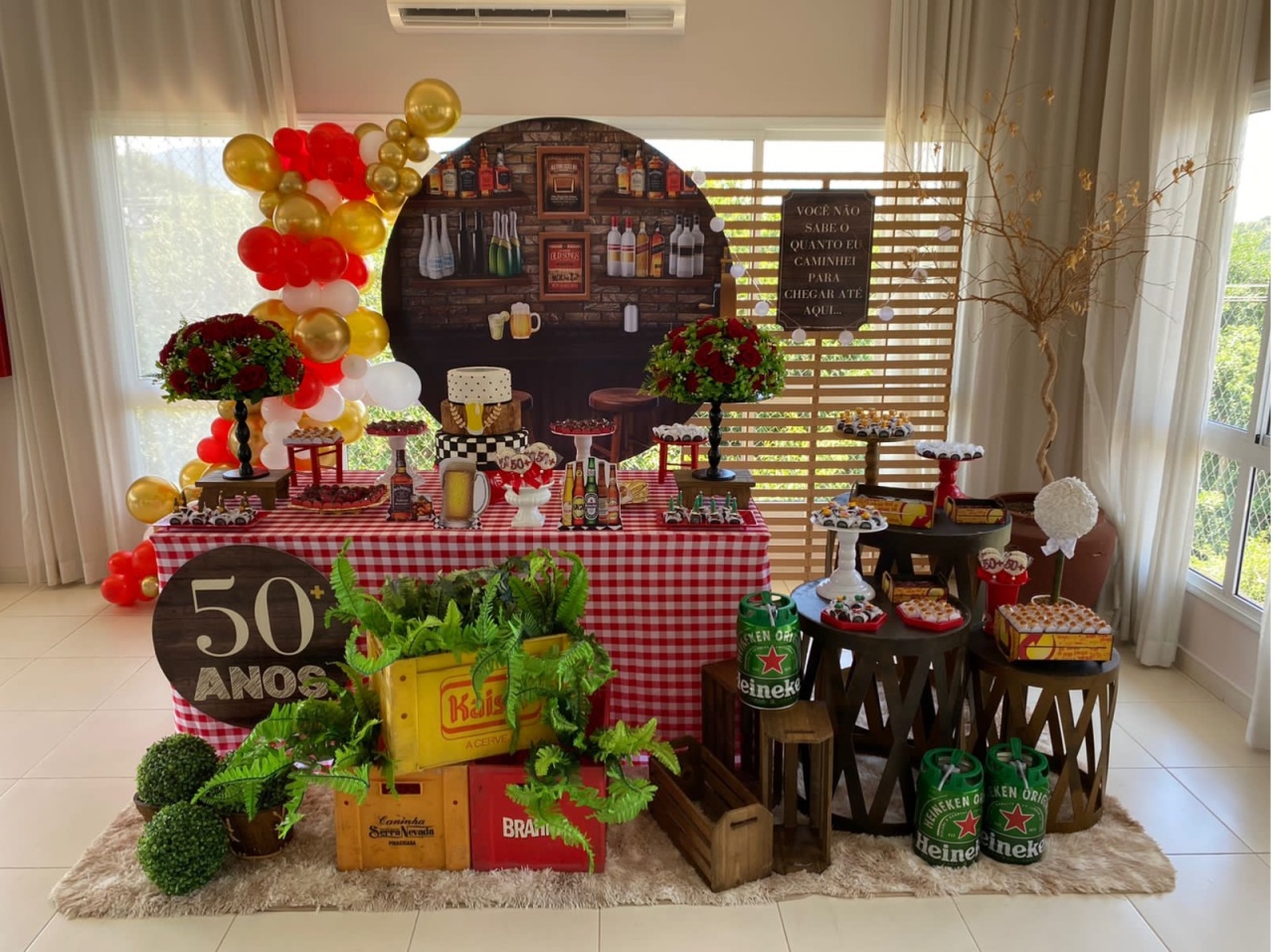 Projetos & Montagens de Decoração - Boteco - Três Marias Festas