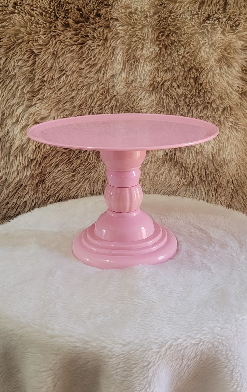 Bandeja / Doceira Rosa Bebê  - Três Marias Festas