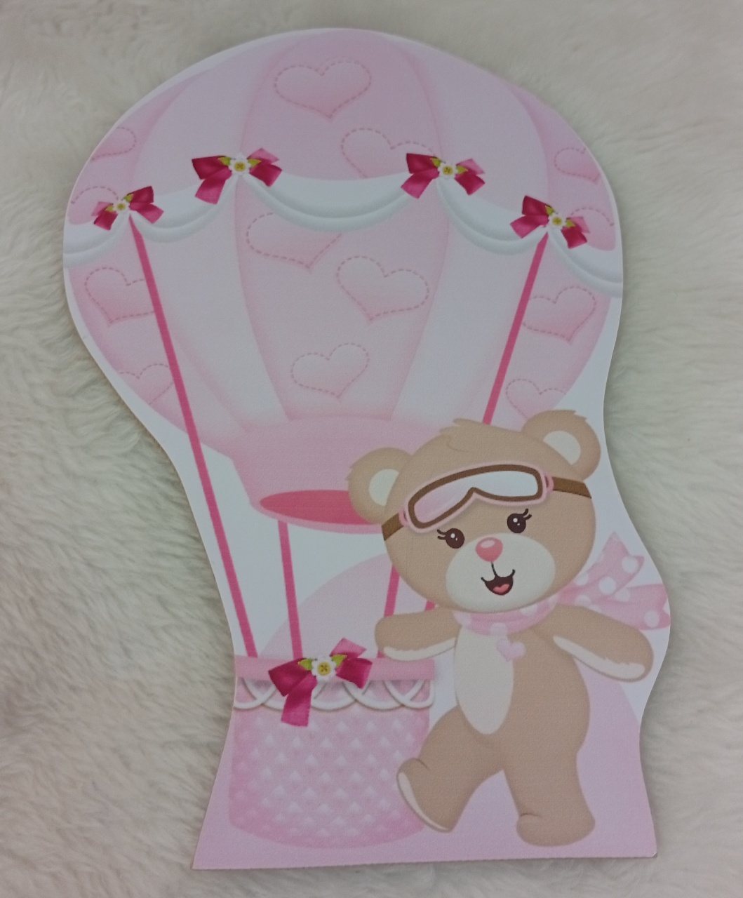 Display Mdf Simples - Ursinha Baloeira Mod3 - Três Marias Festas