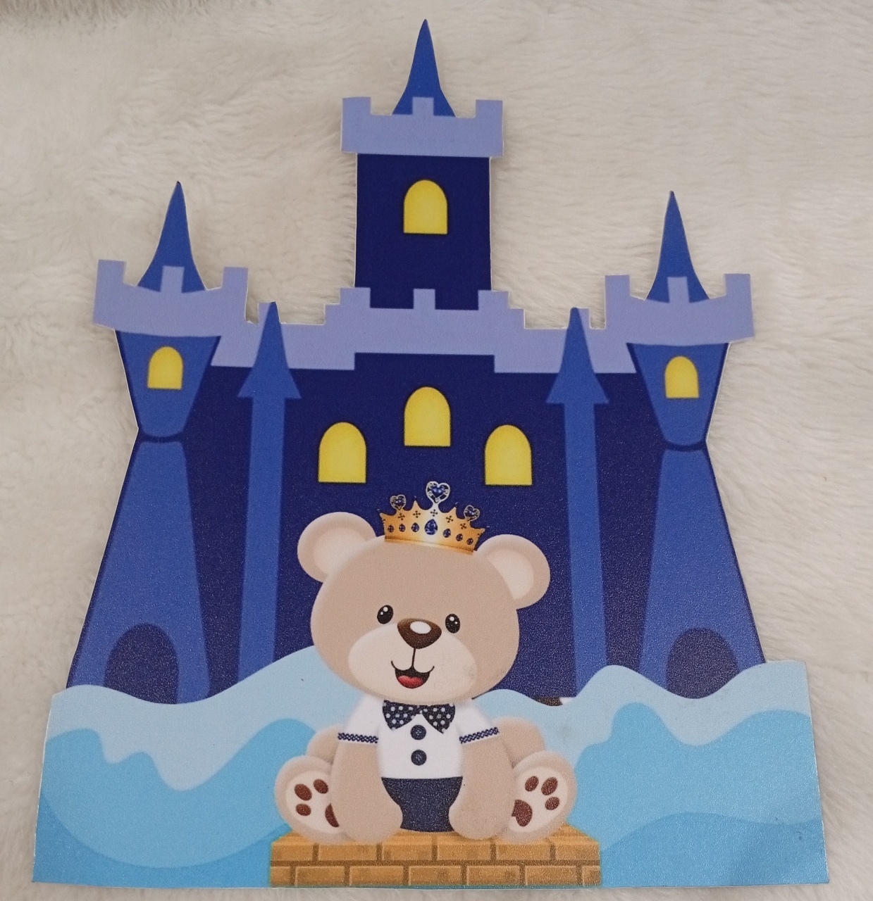 Display Ps - Urso Rei Mod1 - Três Marias Festas