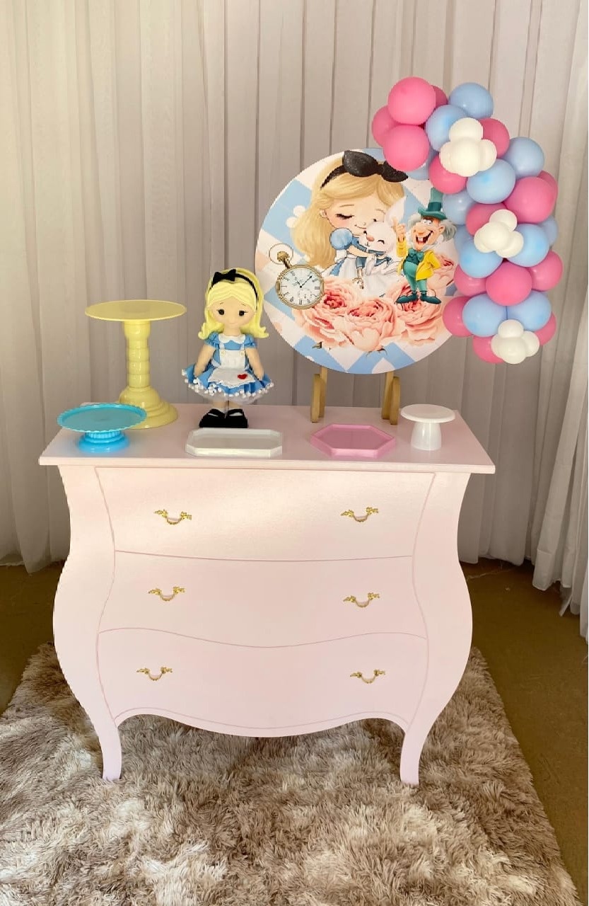 Mini Kit Alice No País das Maravilhas - Três Marias Festas