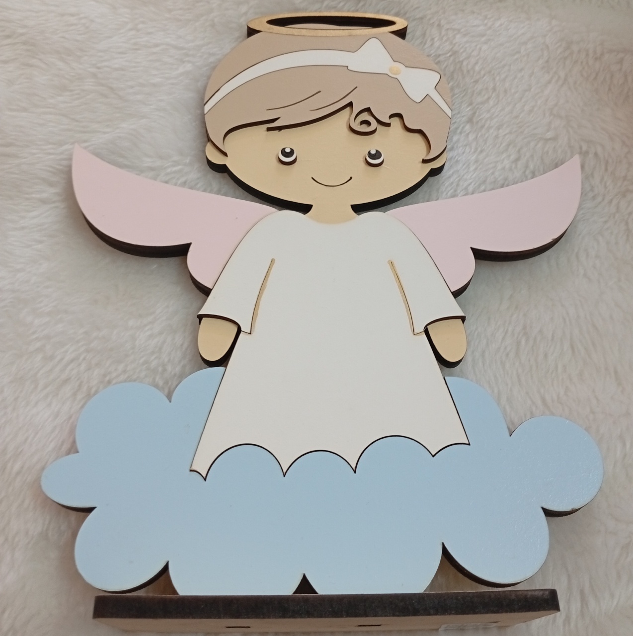 Displays Mdf 3D -  Anjinho - Três Marias Festas