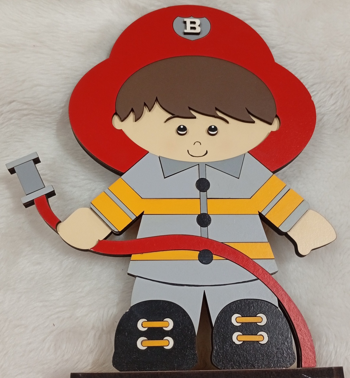 Displays Mdf 3D - Bombeiro Mod4 - Três Marias Festas