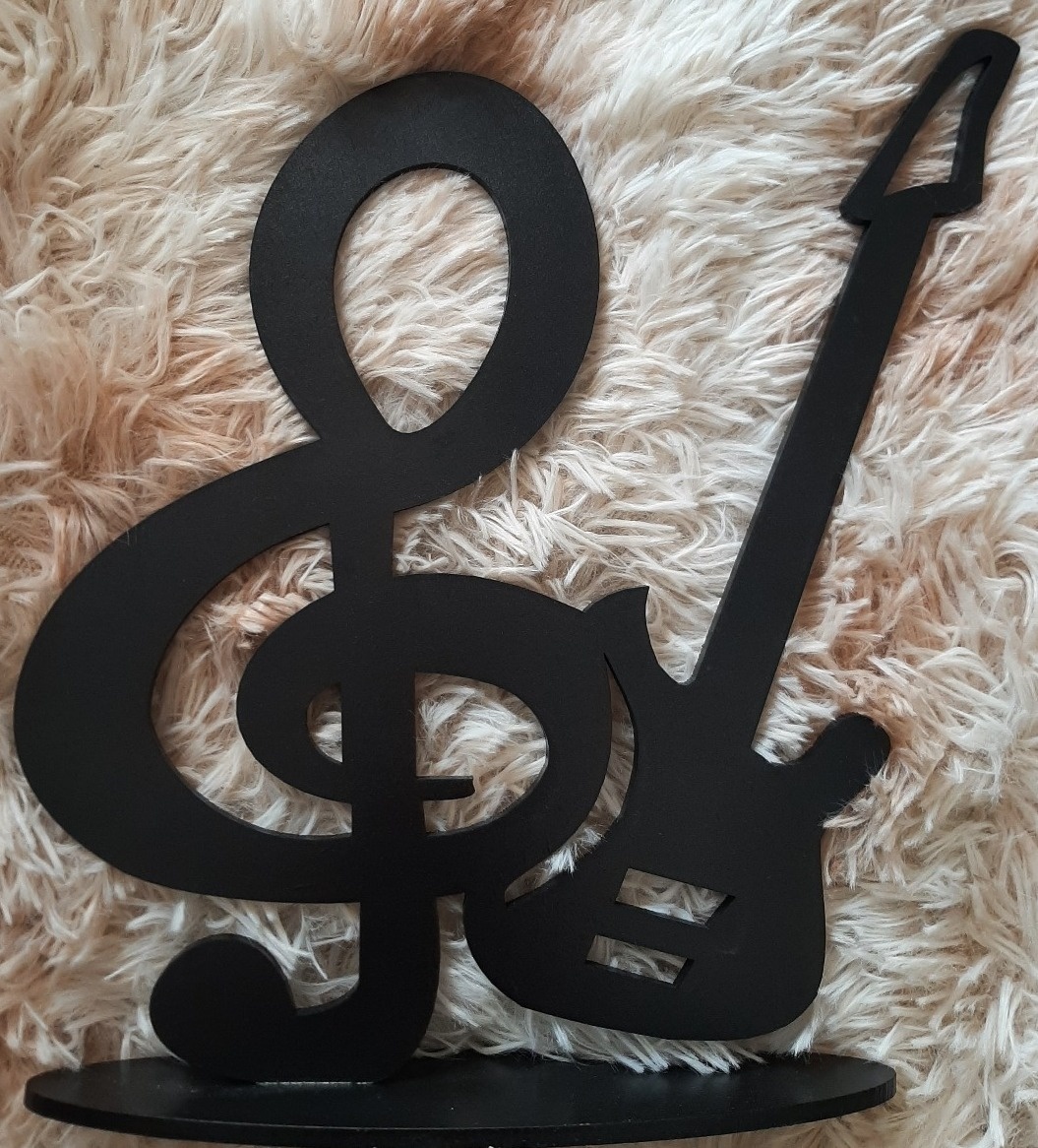 Displays Mdf 3D -  Musica Mod1 - Três Marias Festas