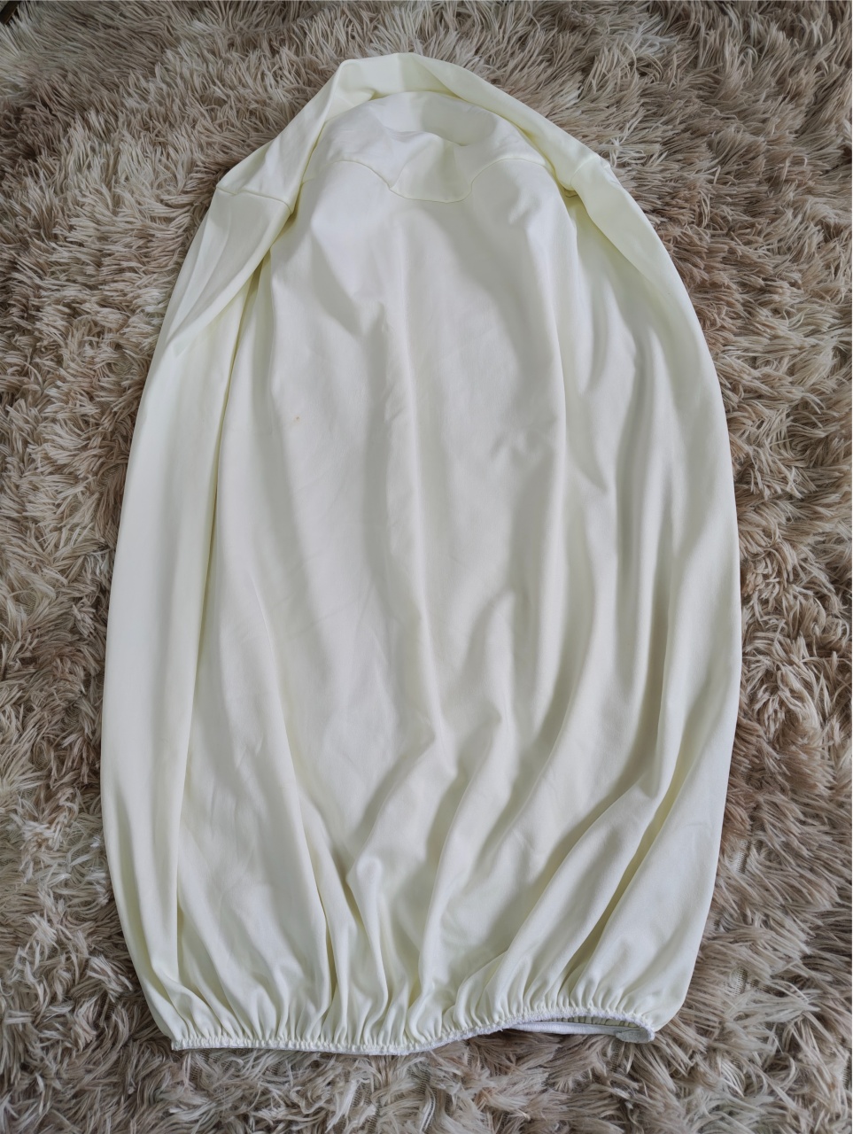 Capa de Cilindro Branco Creme - Tamanho G - Três Marias Festas