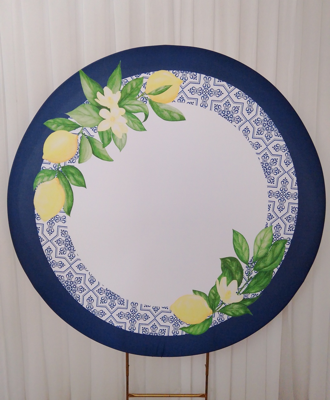Painel Sublimado Limão Siciliano - Três Marias Festas