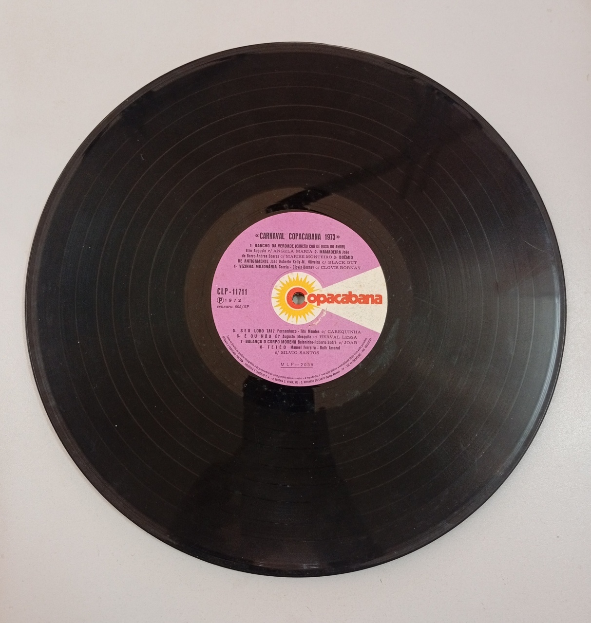 Display Simples - Musica (Disco) - Três Marias Festas