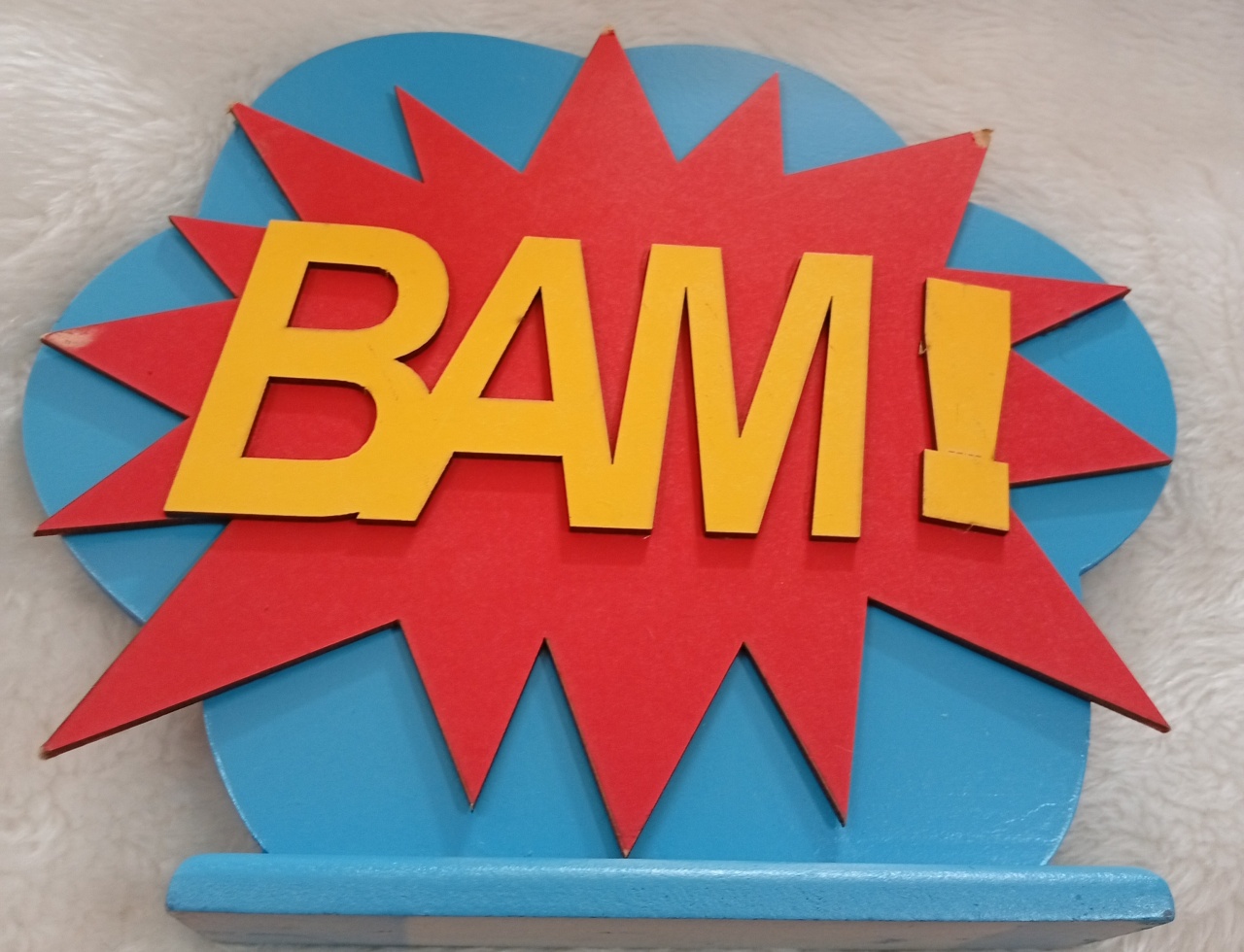 Displays Mdf 3D - Placa Bam  - Três Marias Festas