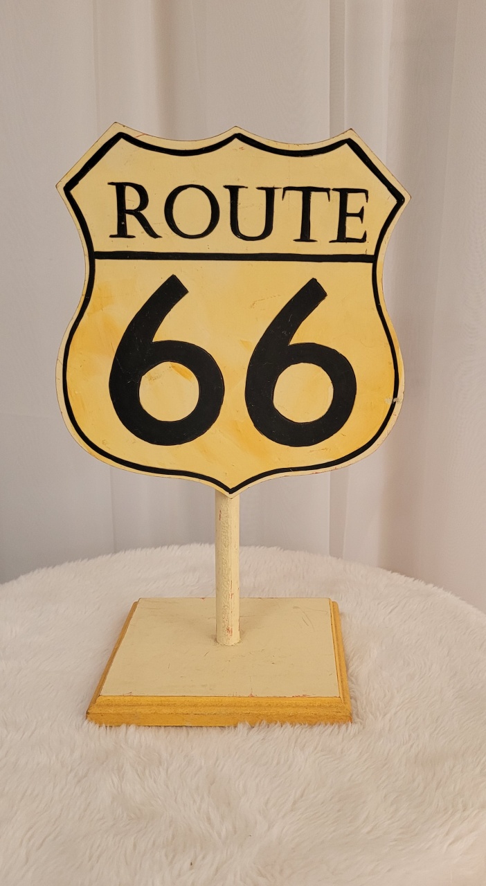 Display Mdf Placa "Rota 66" - Três Marias Festas